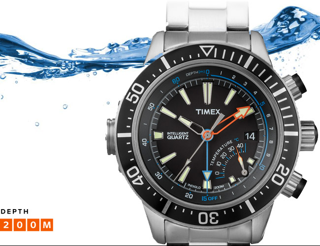Timex intelligent quartz diver hotsell