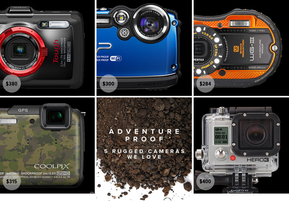 Adventure Proof: 5 Best Rugged Compact Cameras 五款最佳三防相机推荐