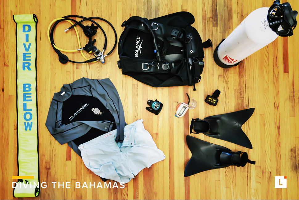 Kit: Diving the Bahamas 潜水装备选购