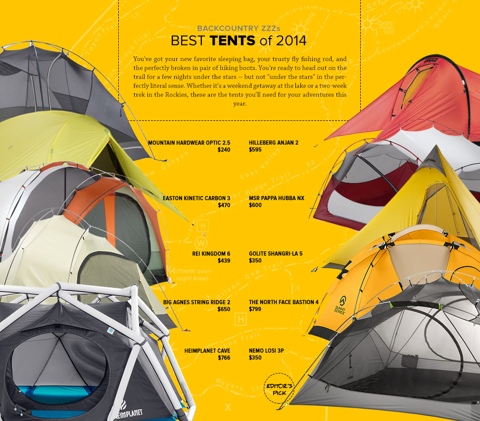 10 BEST TENTS FOR 2014 十佳帐篷推荐